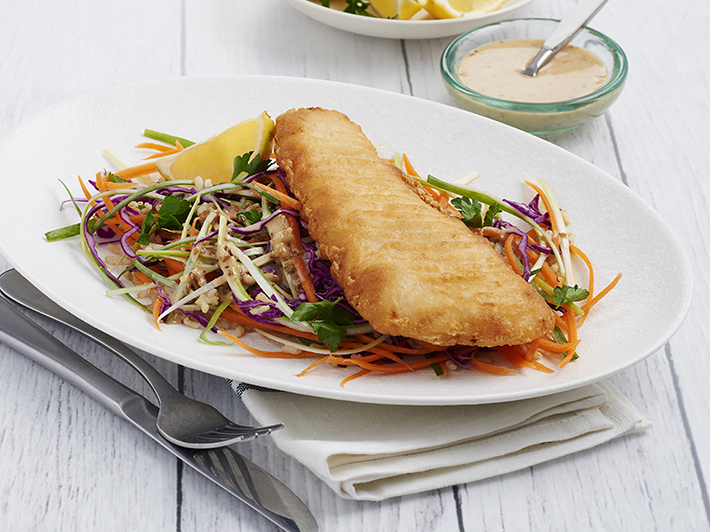 crispy battered fish 110g